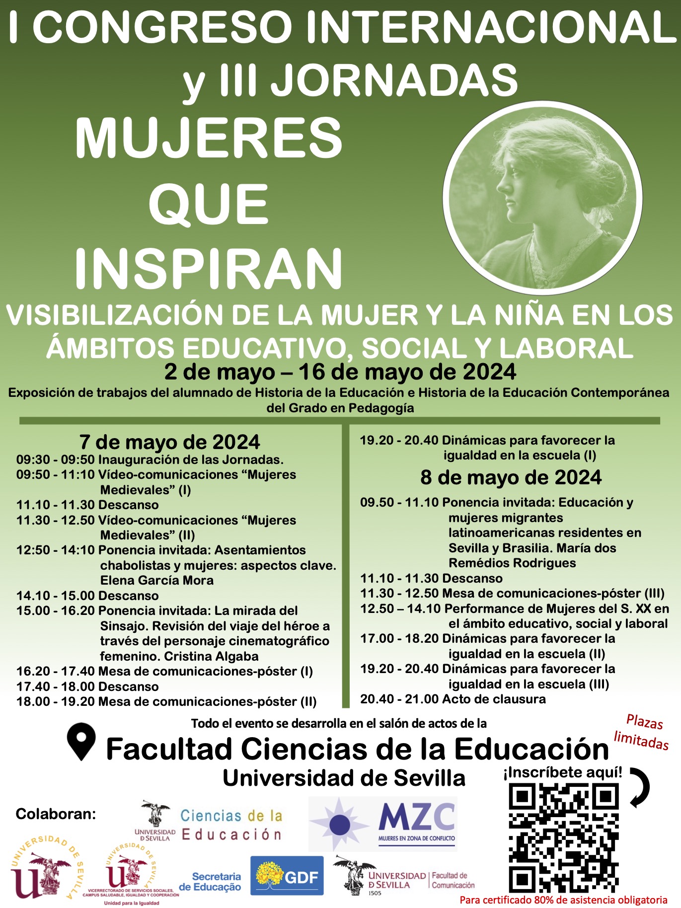 I Congreso Internacional y III Jornadas Mujeres que Inspiran